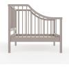 imageMartha Stewart Neely Platform Daybed with Wood Spindles Solid Wood Frame No Box Spring Needed Twin Size BlackGrey