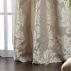 imageMartha Stewart Palermo Room Darkening Lined Rod Pocket Single Curtain Panel 95quot ChampagneChampagne