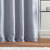 imageMartha Stewart Rivington Jacquard Room Darkening Grommet Window Curtain Panel Pair 95quot BlueBlue