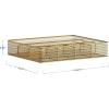 imageMartha Stewart Ryder Gold Mesh Metal 6 Compartment Large Desk Drawer Organizer for Accessories and Office Supplies