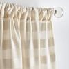 imageMartha Stewart Sandy Sheer Rod Pocket Window Curtain Panel Pair 95quot WhiteIvory