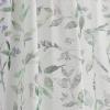 imageMartha Stewart Sheer Curtains Floral Botanical Kensington Flower Garden Rod Pocket Window Curtain Panel Pair 95quot Multi PinkMulti Green