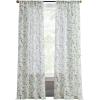 imageMartha Stewart Sheer Curtains Floral Botanical Kensington Flower Garden Rod Pocket Window Curtain Panel Pair 95quot Multi PinkMulti Green