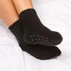 imageMartha Stewart Slipper Socks For Women Non Slip Grips  2 Pairs  Fuzzy Warm Cozy Hospital Gifts Winter FallBlack