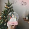 imageMartha Stewart Snow Globe Christmas  Martha on The Mantel Christmas Decor Funny Collectible Secret Santa Collectible SnowglobesPink