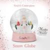 imageMartha Stewart Snow Globe Christmas  Martha on The Mantel Christmas Decor Funny Collectible Secret Santa Collectible SnowglobesPink
