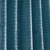 imageMartha Stewart Velvet Curtains Room Darkening Wave Embossed Rod PocketBack Tab Window Curtain Panel Pair 84quot BlueBlue