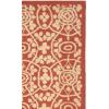 imageMartha Stewart x SAFAVIEH Area Rug Collection  79quot x 99quot Aloe Green HandHooked Cotton Ideal for Living Room Bedroom Dining Space MSR1214BTea Rose