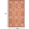 imageMartha Stewart x SAFAVIEH Area Rug Collection  79quot x 99quot Aloe Green HandHooked Cotton Ideal for Living Room Bedroom Dining Space MSR1214BTea Rose