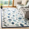imageMartha Stewart x SAFAVIEH Area Rug Collection  8 x 10 Azurite Blue Handmade Wool ampamp Viscose Ideal for Living Room Bedroom Office Dining Space MSR3627ACayenne Red