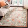 imageMartha Stewart x SAFAVIEH Area Rug Collection  8 x 10 Azurite Blue Handmade Wool ampamp Viscose Ideal for Living Room Bedroom Office Dining Space MSR3627ACayenne Red