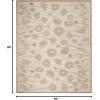 imageMartha Stewart x SAFAVIEH Area Rug Collection  8 x 10 Azurite Blue Handmade Wool ampamp Viscose Ideal for Living Room Bedroom Office Dining Space MSR3627ANutshellBrown