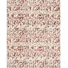 imageMartha Stewart x SAFAVIEH Area Rug Collection  8 x 10 Bard Red HandKnotted Silk ampamp Wool Ideal for Living Room Bedroom Office Dining Space MSR8641BBard Red