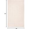 imageMartha Stewart x SAFAVIEH Area Rug Collection  8 x 10 Beige ampamp Pink Handmade Wool Ideal for Living Room Bedroom Office Dining Space MSR3514BBeigePink