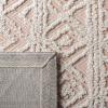 imageMartha Stewart x SAFAVIEH Area Rug Collection  8 x 10 Beige ampamp Pink Handmade Wool Ideal for Living Room Bedroom Office Dining Space MSR3514BBeigePink