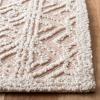 imageMartha Stewart x SAFAVIEH Area Rug Collection  8 x 10 Beige ampamp Pink Handmade Wool Ideal for Living Room Bedroom Office Dining Space MSR3514BBeigePink