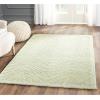 imageMartha Stewart x SAFAVIEH Area Rug Collection  8 x 10 Chamois Beige Handmade Wool ampamp Viscose Ideal for Living Room Bedroom Office Dining Space MSR3612AMilk Pail Green