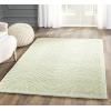 imageMartha Stewart x SAFAVIEH Area Rug Collection  8 x 10 Chamois Beige Handmade Wool ampamp Viscose Ideal for Living Room Bedroom Office Dining Space MSR3612AMilk Pail Green