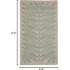 imageMartha Stewart x SAFAVIEH Area Rug Collection  8 x 10 Chamois Beige Handmade Wool ampamp Viscose Ideal for Living Room Bedroom Office Dining Space MSR3612ABlue Fir