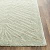 imageMartha Stewart x SAFAVIEH Area Rug Collection  8 x 10 Chamois Beige Handmade Wool ampamp Viscose Ideal for Living Room Bedroom Office Dining Space MSR3612AMilk Pail Green