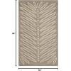 imageMartha Stewart x SAFAVIEH Area Rug Collection  8 x 10 Chamois Beige Handmade Wool ampamp Viscose Ideal for Living Room Bedroom Office Dining Space MSR3612AChamois Beige