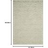 imageMartha Stewart x SAFAVIEH Area Rug Collection  8 x 10 Chamois Beige Handmade Wool ampamp Viscose Ideal for Living Room Bedroom Office Dining Space MSR3612AMilk Pail Green