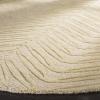 imageMartha Stewart x SAFAVIEH Area Rug Collection  8 x 10 Chamois Beige Handmade Wool ampamp Viscose Ideal for Living Room Bedroom Office Dining Space MSR3612AOolong Tea Green