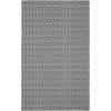 imageMartha Stewart x SAFAVIEH Area Rug Collection  8 x 10 Charcoal ampamp Grey Cotton Ideal for Living Room Bedroom Office Dining Space MSR411HCharcoalGrey