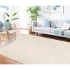 imageMartha Stewart x SAFAVIEH Area Rug Collection  8 x 10 Ivory Handmade Wool Ideal for Living Room Bedroom Office Dining Space MSR3512CIvory