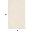 imageMartha Stewart x SAFAVIEH Area Rug Collection  8 x 10 Ivory Handmade Wool Ideal for Living Room Bedroom Office Dining Space MSR3512CIvory