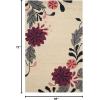 imageMartha Stewart x SAFAVIEH Area Rug Collection  8 x 10 Ivory Handmade Wool Ideal for Living Room Bedroom Office Dining Space MSR4871AIvory