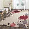 imageMartha Stewart x SAFAVIEH Area Rug Collection  8 x 10 Ivory Handmade Wool Ideal for Living Room Bedroom Office Dining Space MSR4871AIvory