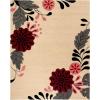 imageMartha Stewart x SAFAVIEH Area Rug Collection  8 x 10 Ivory Handmade Wool Ideal for Living Room Bedroom Office Dining Space MSR4871AIvory