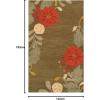 imageMartha Stewart x SAFAVIEH Area Rug Collection  8 x 10 Ivory Handmade Wool Ideal for Living Room Bedroom Office Dining Space MSR4871APup Tent