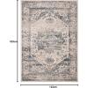 imageMartha Stewart x SAFAVIEH Area Rug Collection  8 x 10 Ivory ampamp Blue NonShedding ampamp Easy Cleaning Ideal for Living Room Bedroom Office Dining Space MSR868AIvoryBlue