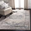 imageMartha Stewart x SAFAVIEH Area Rug Collection  8 x 10 Ivory ampamp Blue NonShedding ampamp Easy Cleaning Ideal for Living Room Bedroom Office Dining Space MSR868AIvoryBlue