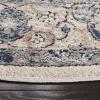 imageMartha Stewart x SAFAVIEH Area Rug Collection  8 x 10 Ivory ampamp Blue NonShedding ampamp Easy Cleaning Ideal for Living Room Bedroom Office Dining Space MSR868AIvoryBlue