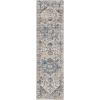 imageMartha Stewart x SAFAVIEH Area Rug Collection  8 x 10 Ivory ampamp Blue NonShedding ampamp Easy Cleaning Ideal for Living Room Bedroom Office Dining Space MSR868AIvoryBlue