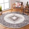 imageMartha Stewart x SAFAVIEH Area Rug Collection  8 x 10 Ivory ampamp Grey Handmade Wool Ideal for Living Room Bedroom Office Dining Space MSR3528FBlackRust