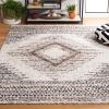 imageMartha Stewart x SAFAVIEH Area Rug Collection  8 x 10 Ivory ampamp Grey Handmade Wool Ideal for Living Room Bedroom Office Dining Space MSR3528FBlackRust