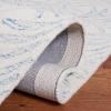imageMartha Stewart x SAFAVIEH Area Rug Collection  8 x 10 Ivory ampamp Grey Handmade Wool Ideal for Living Room Bedroom Office Dining Space MSR3528FIvoryBlue