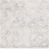 imageMartha Stewart x SAFAVIEH Area Rug Collection  8 x 10 Ivory ampamp Grey Handmade Wool Ideal for Living Room Bedroom Office Dining Space MSR3528FIvoryGrey
