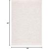 imageMartha Stewart x SAFAVIEH Area Rug Collection  8 x 10 Ivory ampamp Grey Handmade Wool Ideal for Living Room Bedroom Office Dining Space MSR9603AIvoryGrey