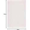 imageMartha Stewart x SAFAVIEH Area Rug Collection  8 x 10 Ivory ampamp Grey Handmade Wool Ideal for Living Room Bedroom Office Dining Space MSR9603AIvoryGrey