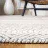 imageMartha Stewart x SAFAVIEH Area Rug Collection  8 x 10 Ivory ampamp Grey Handmade Wool Ideal for Living Room Bedroom Office Dining Space MSR9606AIvoryGrey