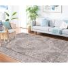 imageMartha Stewart x SAFAVIEH Area Rug Collection  8 x 10 Ivory ampamp Grey NonShedding ampamp Easy Cleaning Ideal for Living Room Bedroom Office Dining Space MSR867AIvoryGrey