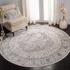 imageMartha Stewart x SAFAVIEH Area Rug Collection  8 x 10 Ivory ampamp Grey NonShedding ampamp Easy Cleaning Ideal for Living Room Bedroom Office Dining Space MSR867AIvoryGrey