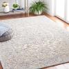 imageMartha Stewart x SAFAVIEH Area Rug Collection  8 x 10 Ivory ampamp Natural Handmade Wool Ideal for Living Room Bedroom Office Dining Space MSR3532AIvoryBlue