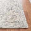 imageMartha Stewart x SAFAVIEH Area Rug Collection  8 x 10 Ivory ampamp Natural Handmade Wool Ideal for Living Room Bedroom Office Dining Space MSR3532AIvoryCharcoal