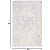 imageMartha Stewart x SAFAVIEH Area Rug Collection  8 x 10 Ivory ampamp Natural Handmade Wool Ideal for Living Room Bedroom Office Dining Space MSR3532AIvoryCharcoal